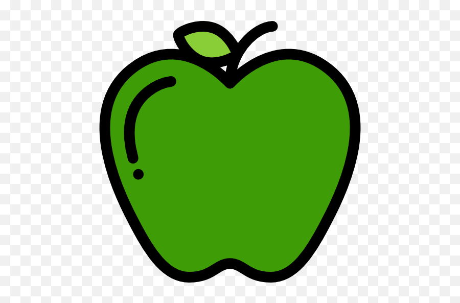 Apple - Free Food Icons Emoji,Apple Heart Clipart