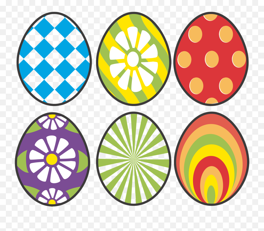 Easter Eggs Clipart Free Download Transparent Png Creazilla - Vertical Emoji,Eggs Clipart
