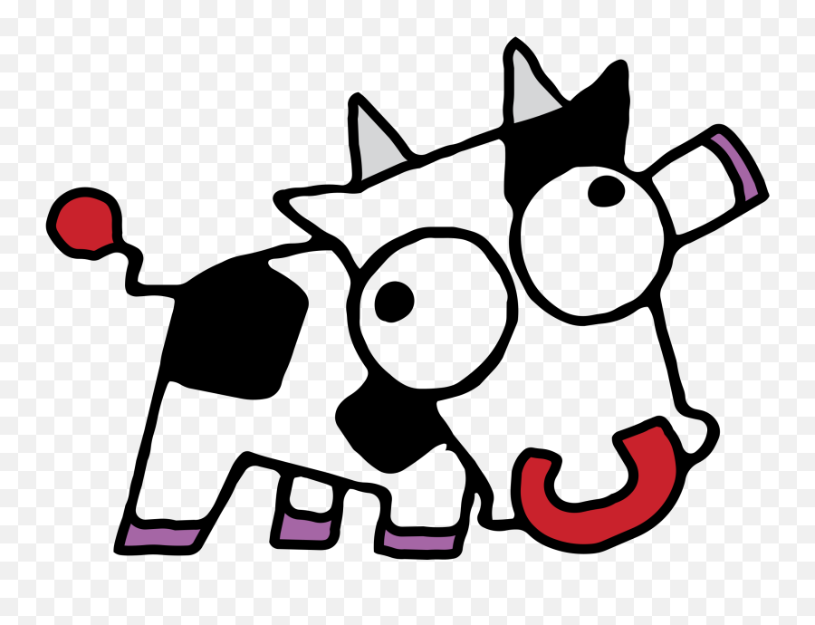 Download Kooky Cow Logo Png Transparent - Adesivo Vaca Louca Cow Logo Png Transparent Emoji,Cow Logo
