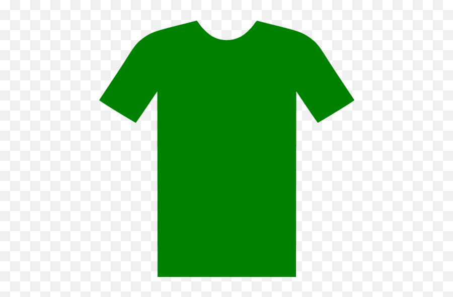 Green T Shirt Icon - Free Green Clothes Icons Green Colour T Shirt Png Emoji,White Shirt Png