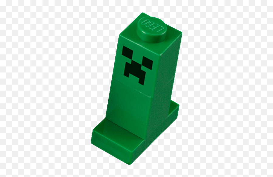 Lego Minecraft Creeper Png Png Image - Minecraft Creeper Png Lego Emoji,Creeper Png