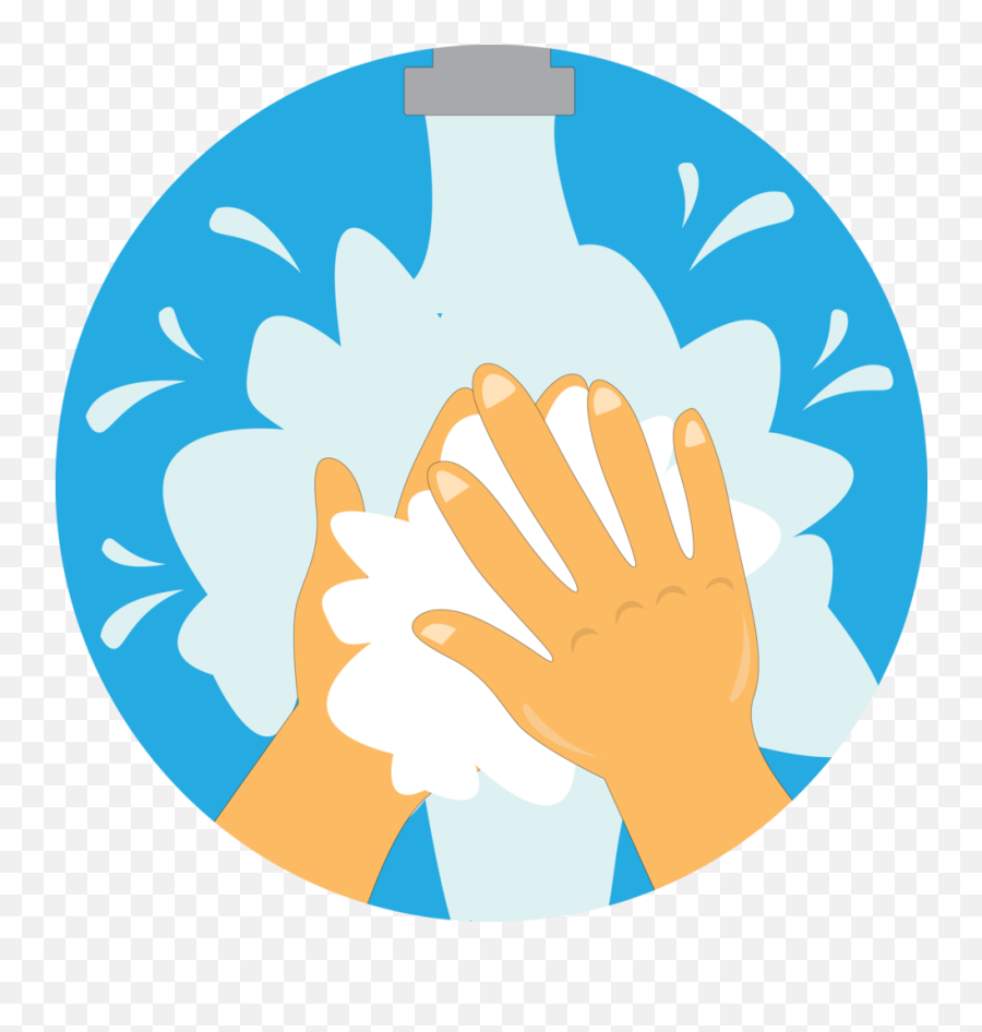 Vector Washing Hand Covid - Mencuci Tangan Png Vector Emoji,Free Vector Clipart