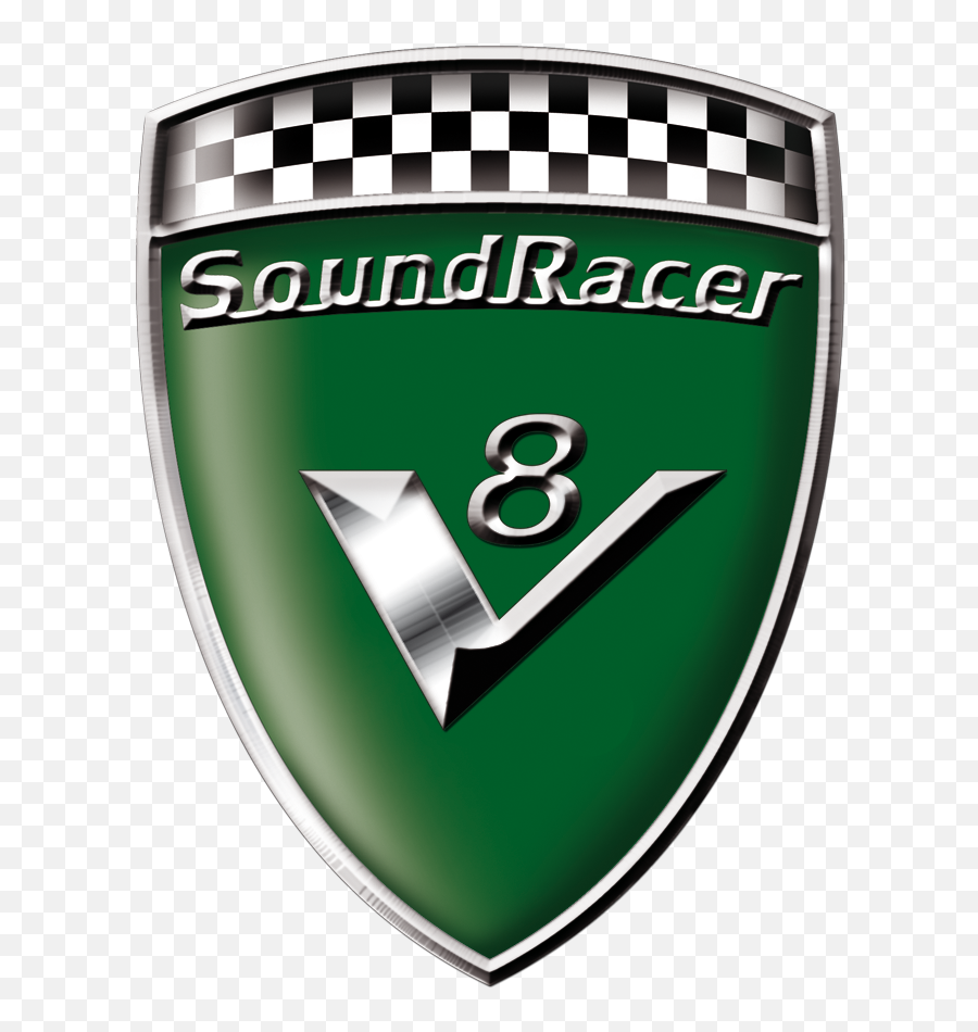 Soundracer - Soundracer Emoji,V8 Logo