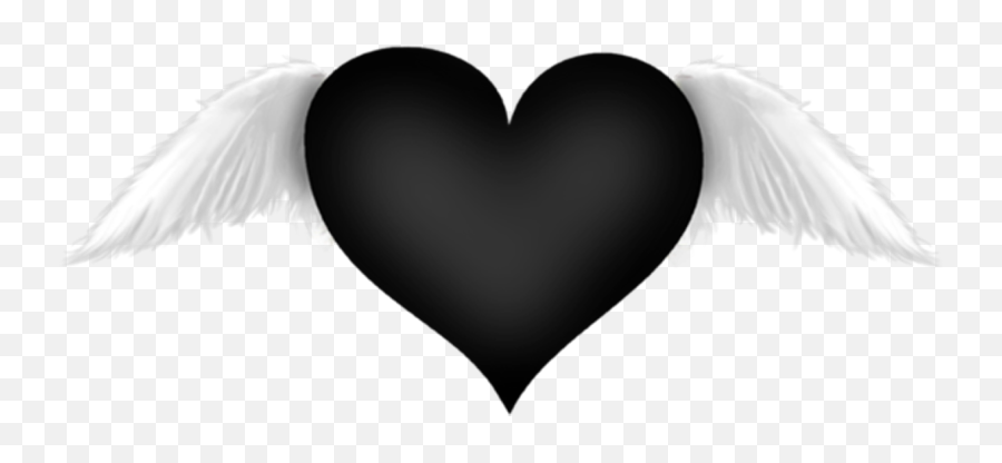 Heartbeat Line Png Download Black Transparent Heartbeat Png - Black Heart Photos Hd Emoji,White Heart Transparent Background