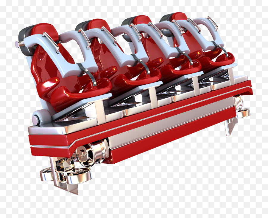Rollercoaster Clipart Car - Roller Coaster Seat Model Emoji,Roller Coaster Transparent