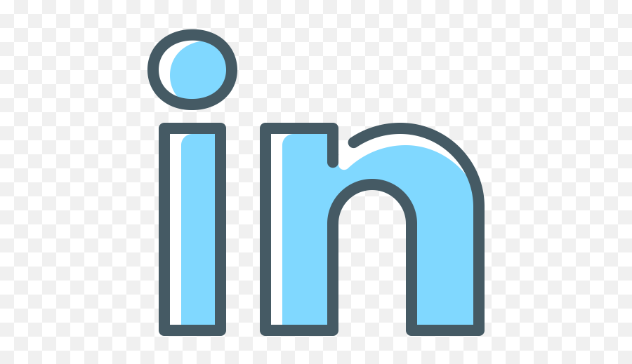 Linkedin Logo Svg These Icons Are Easy To Access Through - Vertical Emoji,Linked In Logo