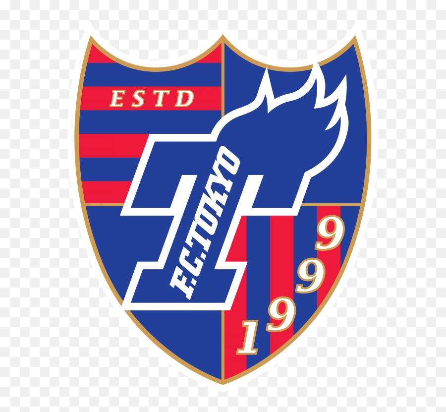 Japanese J1 League Football Logos - Fc Tokyo Logo Png Emoji,Japanese Logos