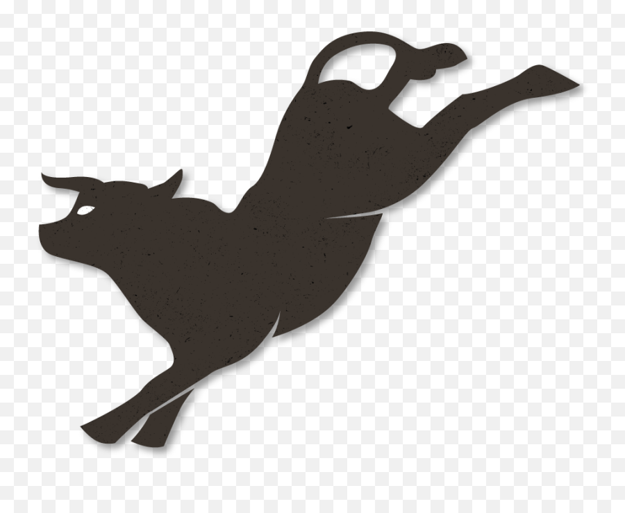 Download Bull - Bucking Bull Logo Png Image With No Clipart Bucking Bull Silhouette Emoji,Bull Logo