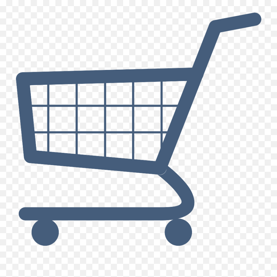 Download Hd Grocery - Cart Shopping Cart Icon Transparent Transparent Background Shopping Cart Icon Png Emoji,Cart Icon Png