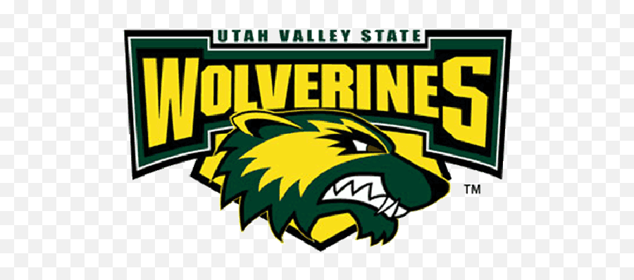 Utah Valley Wolverines Primary Logo - Language Emoji,Wolverine Logo
