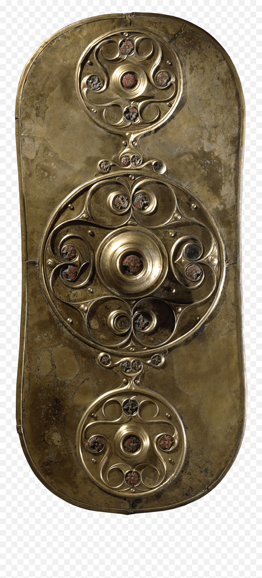 The Battersea Shield The Celts Obelisk Art History Emoji,Silver Shield Png