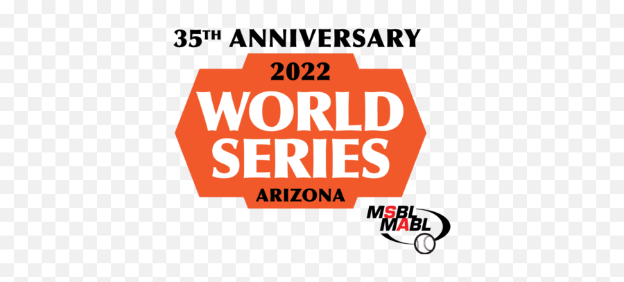 World Series - Menu0027s Senior Baseball League Emoji,Holiday World Logo