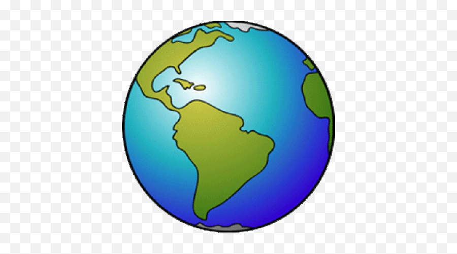 Animated Earth Clipart Best Spin Clip - Rotating Earth Clipart Gif Emoji,Earth Clipart