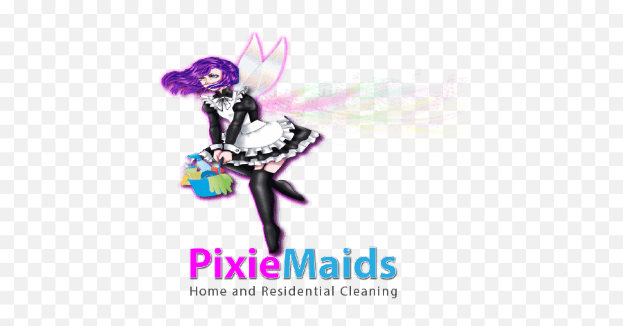 Cleaning Service Near Me Pixie Maids Cleaning Emoji,Maid Service Logo
