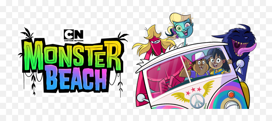 Monster Beach Online Games And Videos Cartoon Network Emoji,Boomerang From Cartoon Network Logo