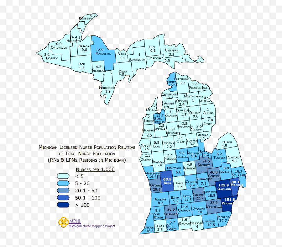 Michigan Nurse Mapping Project Emoji,Michigan Outline Transparent