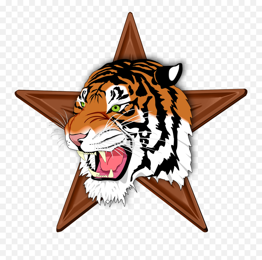 See Here Tiger Clipart Images Black And White Hd Pictures Emoji,Tiger Clipart Black And White