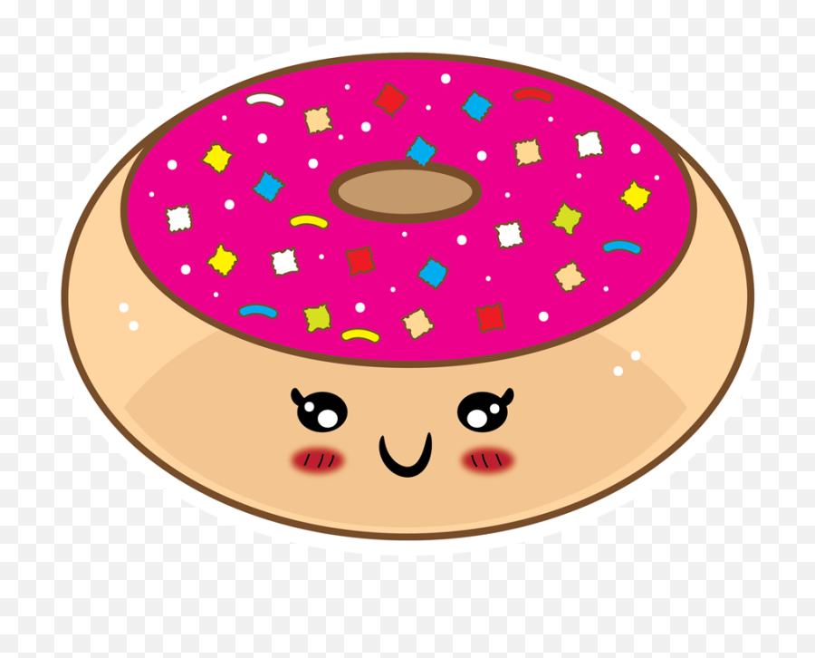 Cute Donut Clip Art Free - Cute Donuts Clip Art Emoji,Donut Clipart