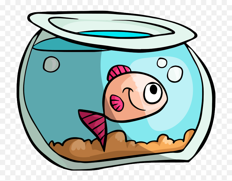 854 X 722 - Transparent Background Fish Tank Vector Emoji,Fish Bowl Clipart