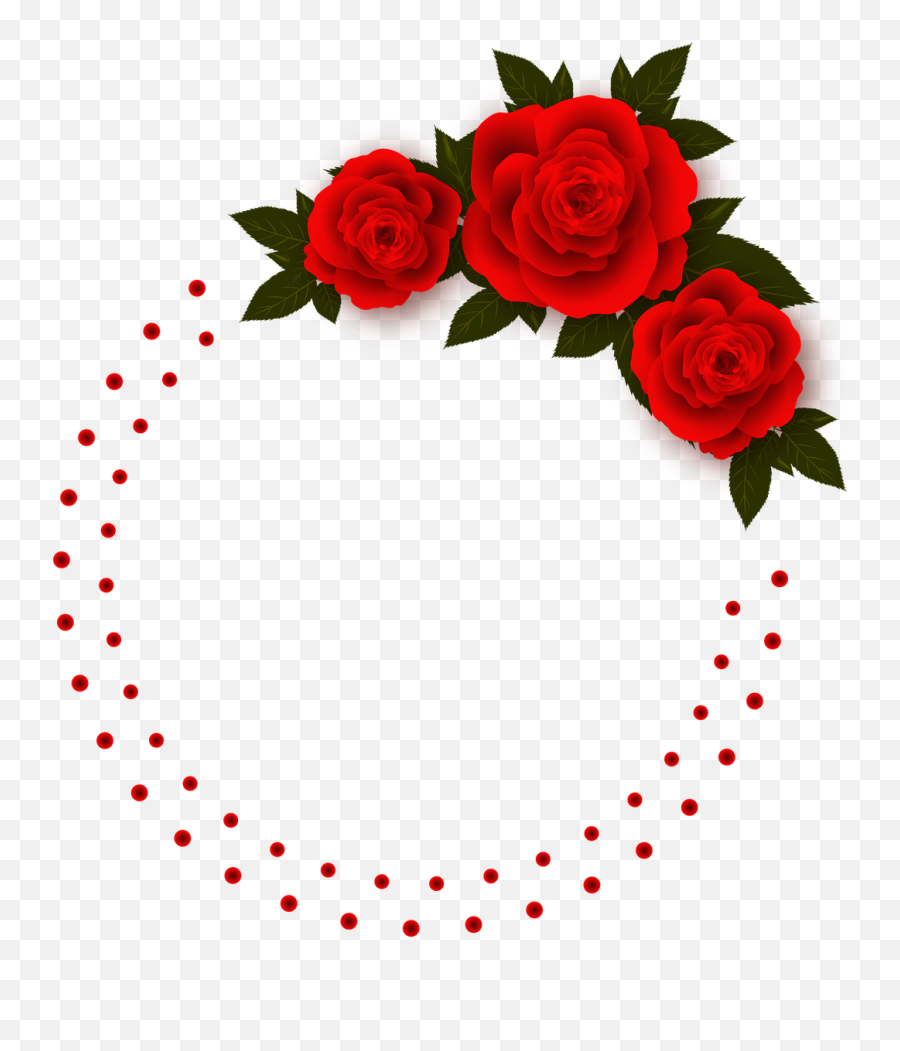 Download Free Photo Of Roseflowersframephoto Framered - Flower Rose Simple Border Design Emoji,Red Circle Transparent
