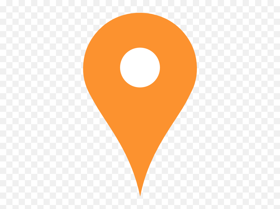 Office Xp Clipart Location - Transparent Orange Map Pin Emoji,Location Clipart