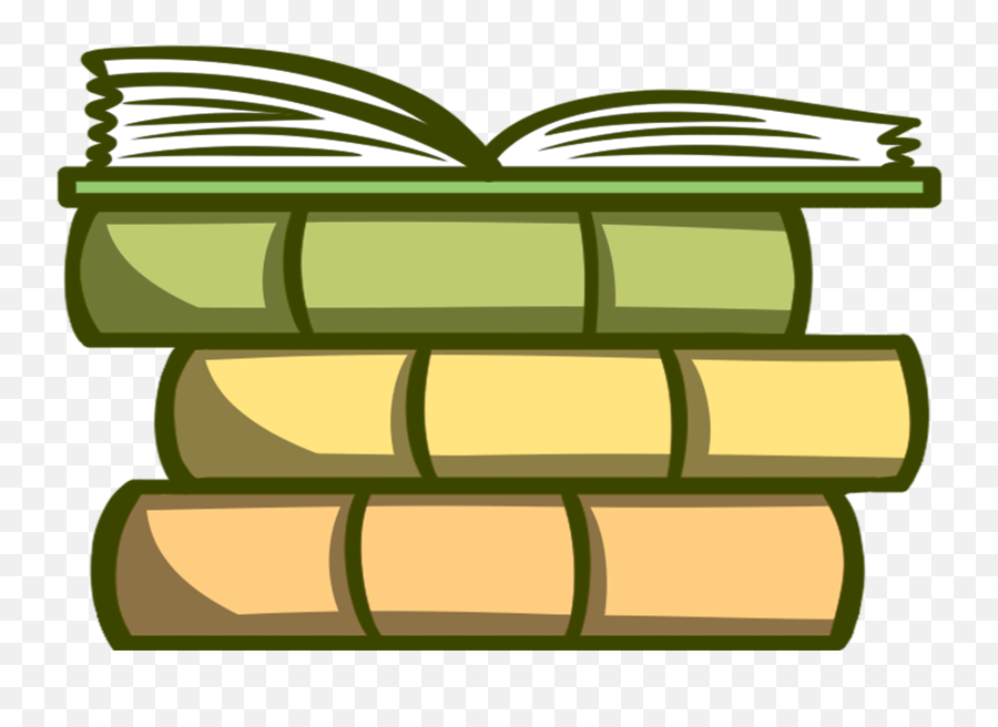 Stacked With Open Book Clipart - Full Size Clipart 3528946 Stack Of Books Open Clipart Emoji,Open Book Clipart