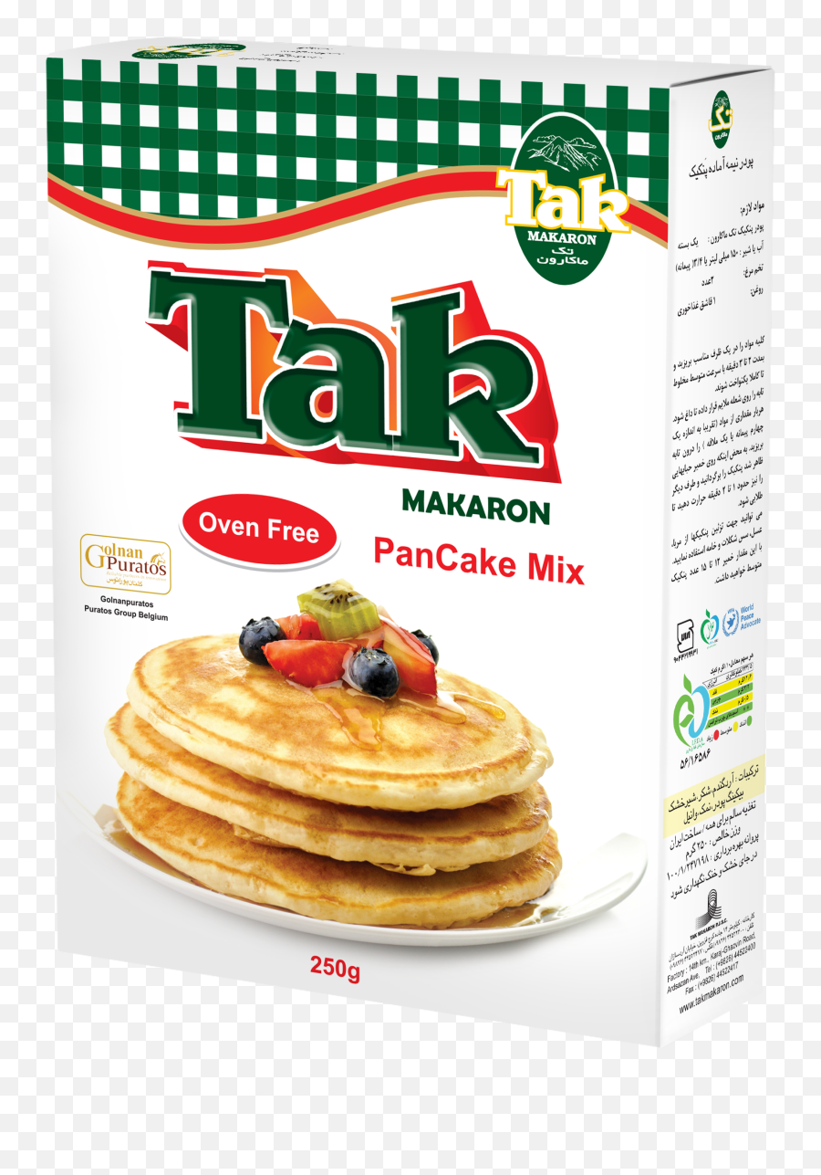 Pancake Powder - Tak Makaron Tak Makaron Cake Powder Emoji,Pancake Png