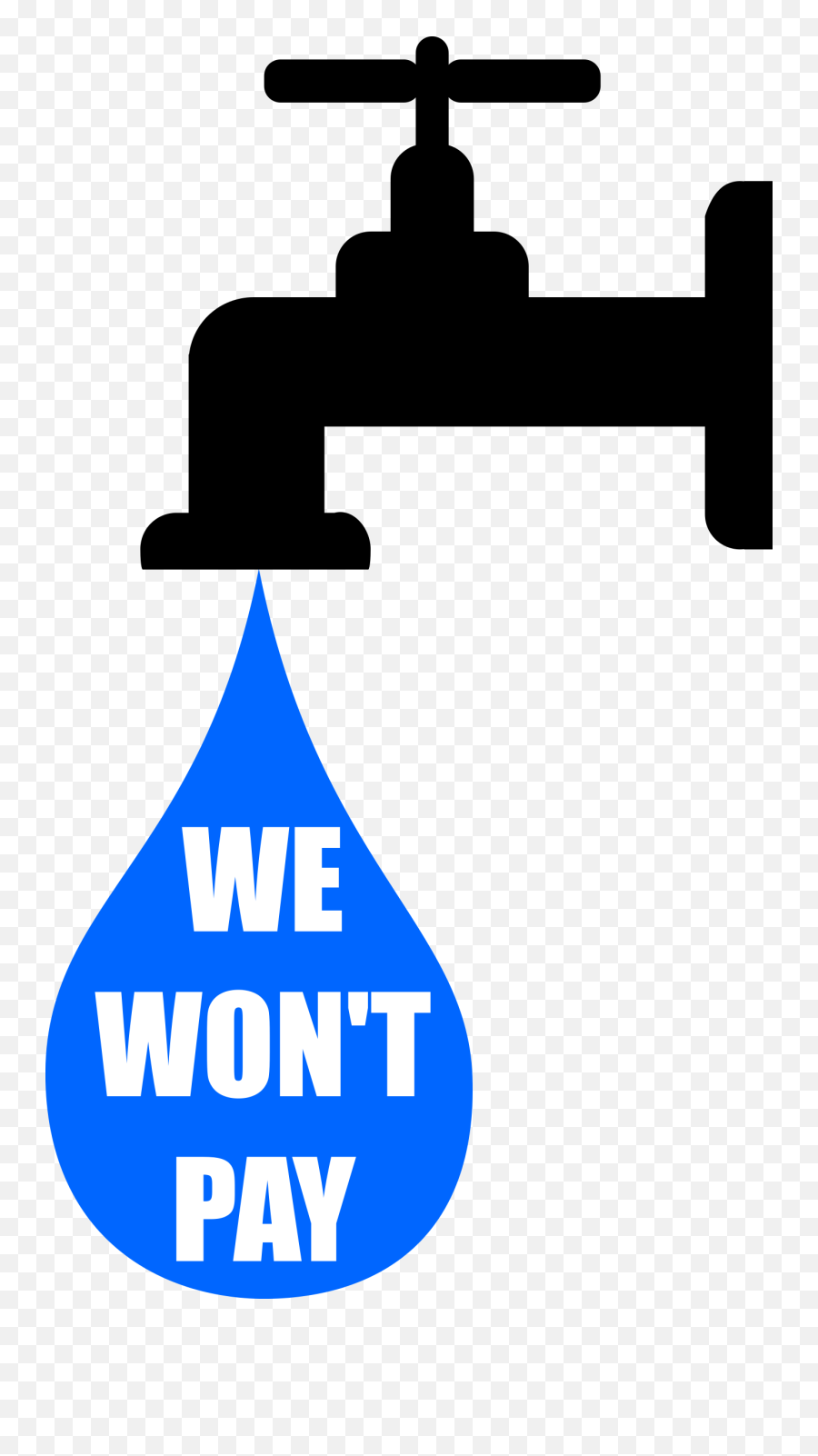 Pay The Water Tax - Won T Clipart Emoji,Tax Clipart