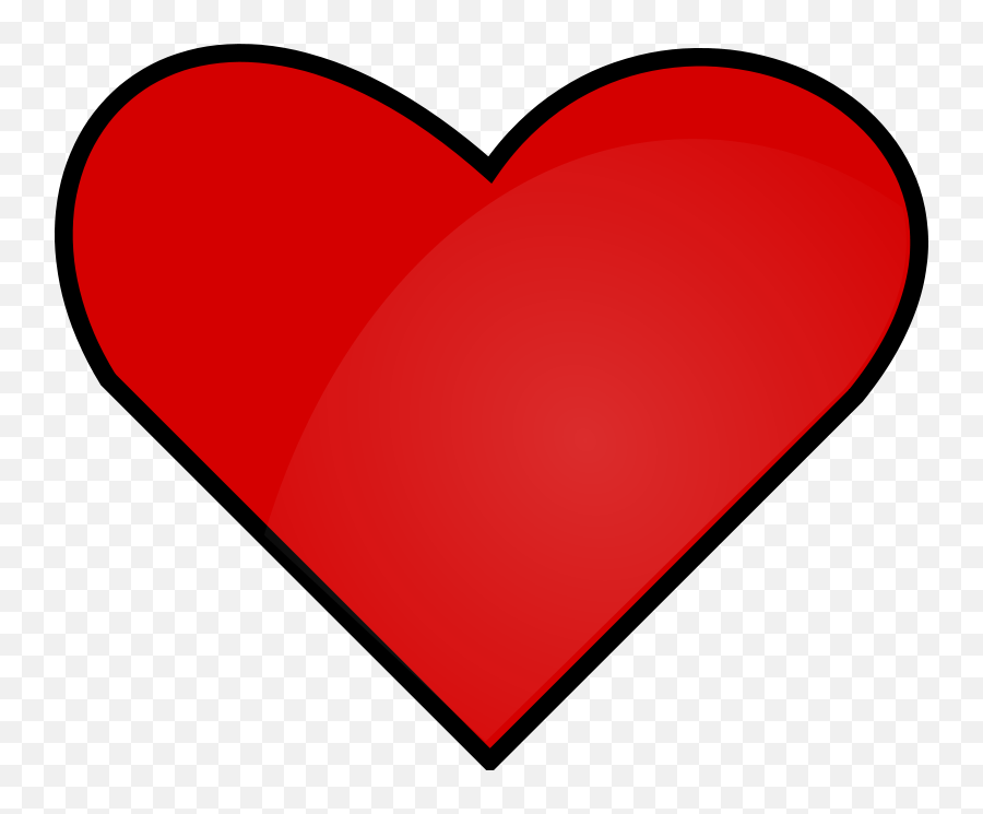 Heart Clip Art - Printable Red Heart Template Emoji,Heart Clipart