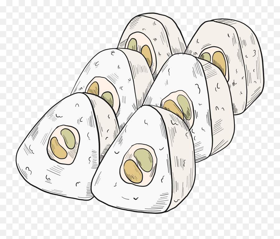 Sushi Clipart - Language Emoji,Sushi Clipart