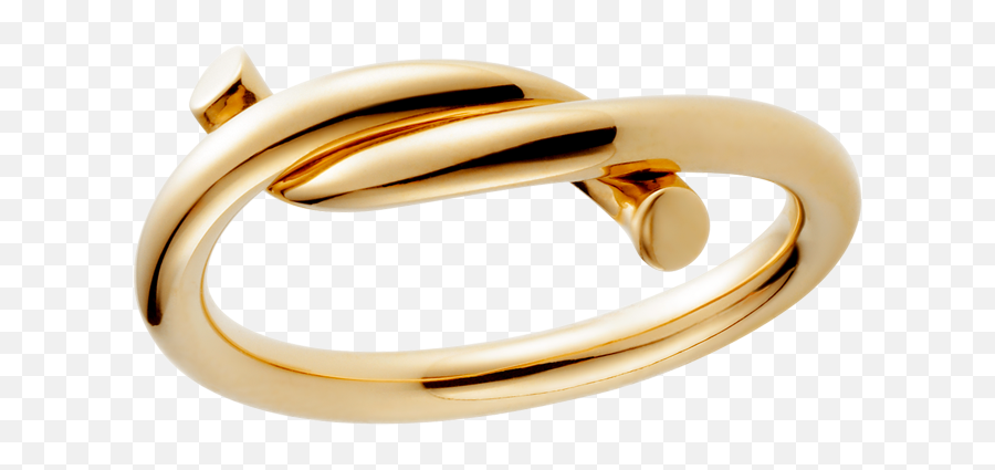 Golden Ring Png Image - Purepng Free Transparent Cc0 Png Cartier Entrelaces Emoji,Ring Png