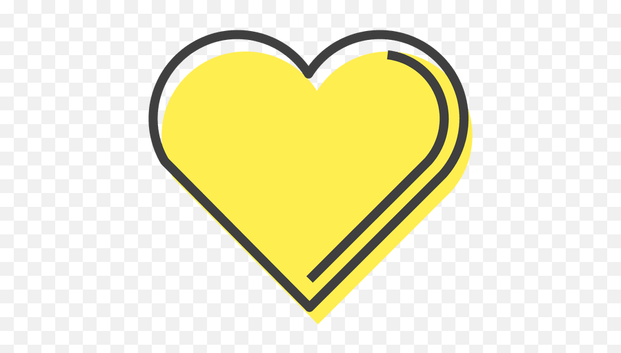 Yellow Heart Friendship Happy Transparent Png U0026 Svg Vector Emoji,Yellow Heart Png