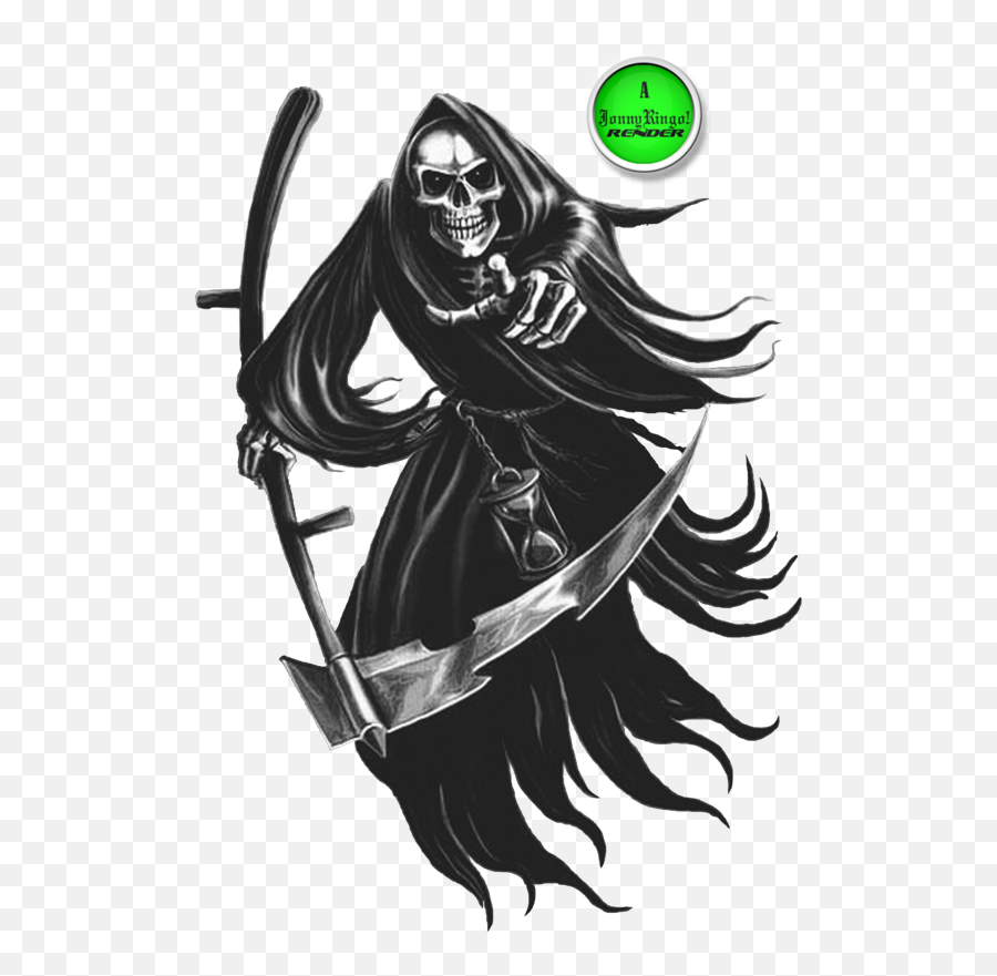 Download All Graphics Santa Muerte - Reaper Squad Full Emoji,Reaper Clipart