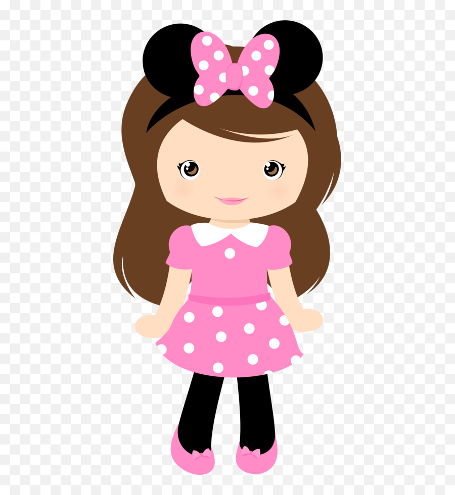 Clip Art Of Girl - Cute Girl Clip Art Emoji,Clipart Girl