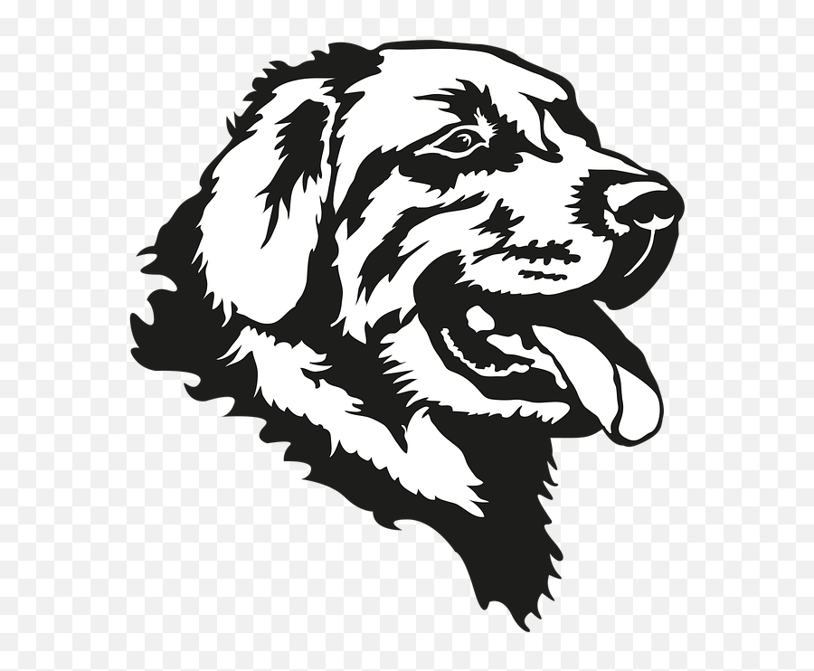 Golden Retriever Head Dog - Free Vector Graphic On Pixabay Emoji,Doge Head Png