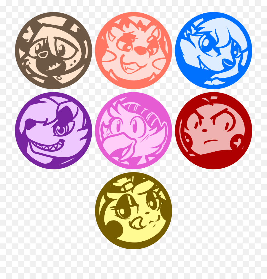 Kirby Star Allies Ych Pack 2 By Puffdraws - Fur Affinity Emoji,Kirby Star Allies Logo