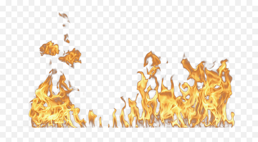 High Flames Wall Fire Min - Transparent Background Fire Png Emoji,Wall Png