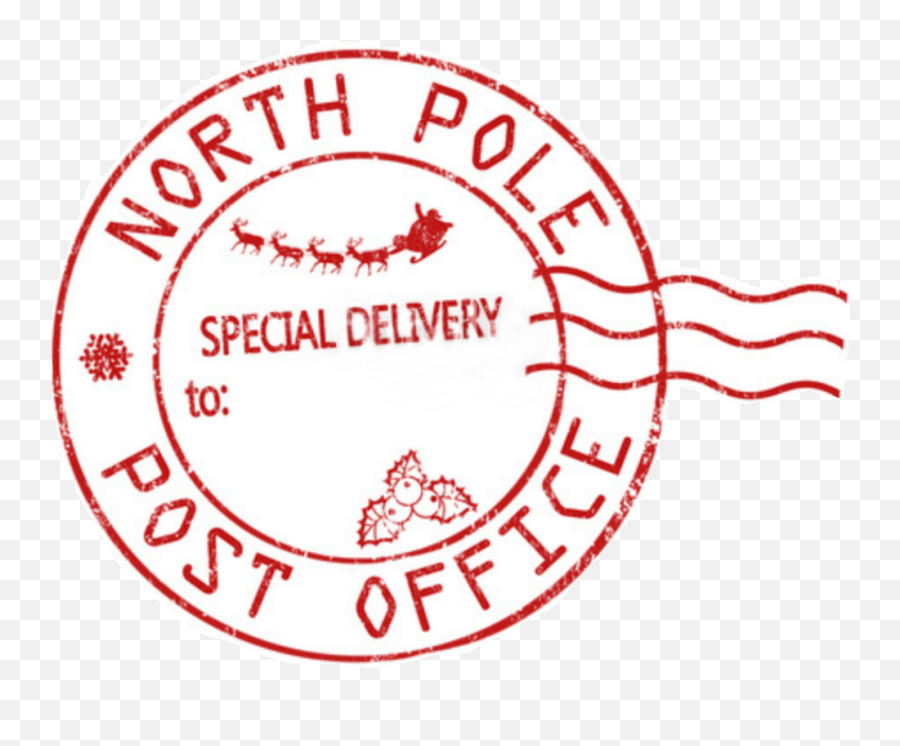 North Pole Stamp Png - Transparent North Pole Stamp Png Emoji,North Pole Clipart