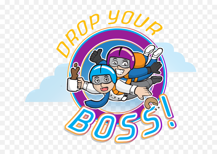 Drop Your Boss St Johnu0027s Youth Services Skydiving - Happy Emoji,Boss Logo