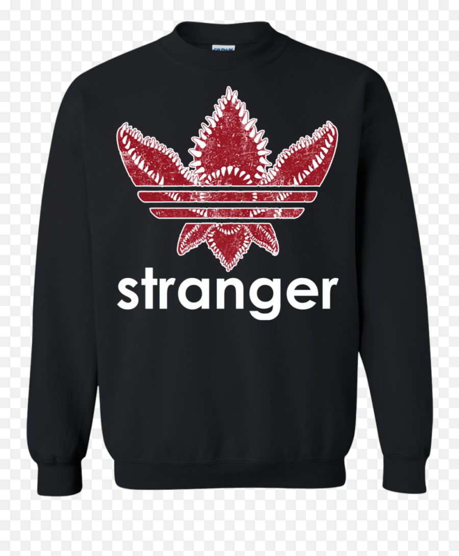 Stranger Things Adidas Sweatshirt - Adidas Stranger Things Logo Png Emoji,Stranger Things Logo Png