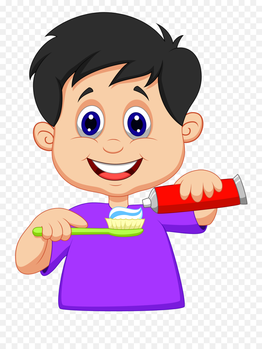Clipart Kids Toothbrush Clipart Kids Toothbrush Transparent - Brush Your Teeth Daily Clipart Emoji,Toothbrush Clipart