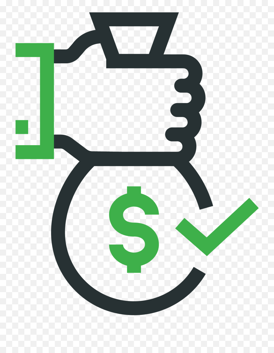 Icon Of Hand Holding Bag Of Money - Icon Clipart Full Size Icon Emoji,Money Icon Transparent