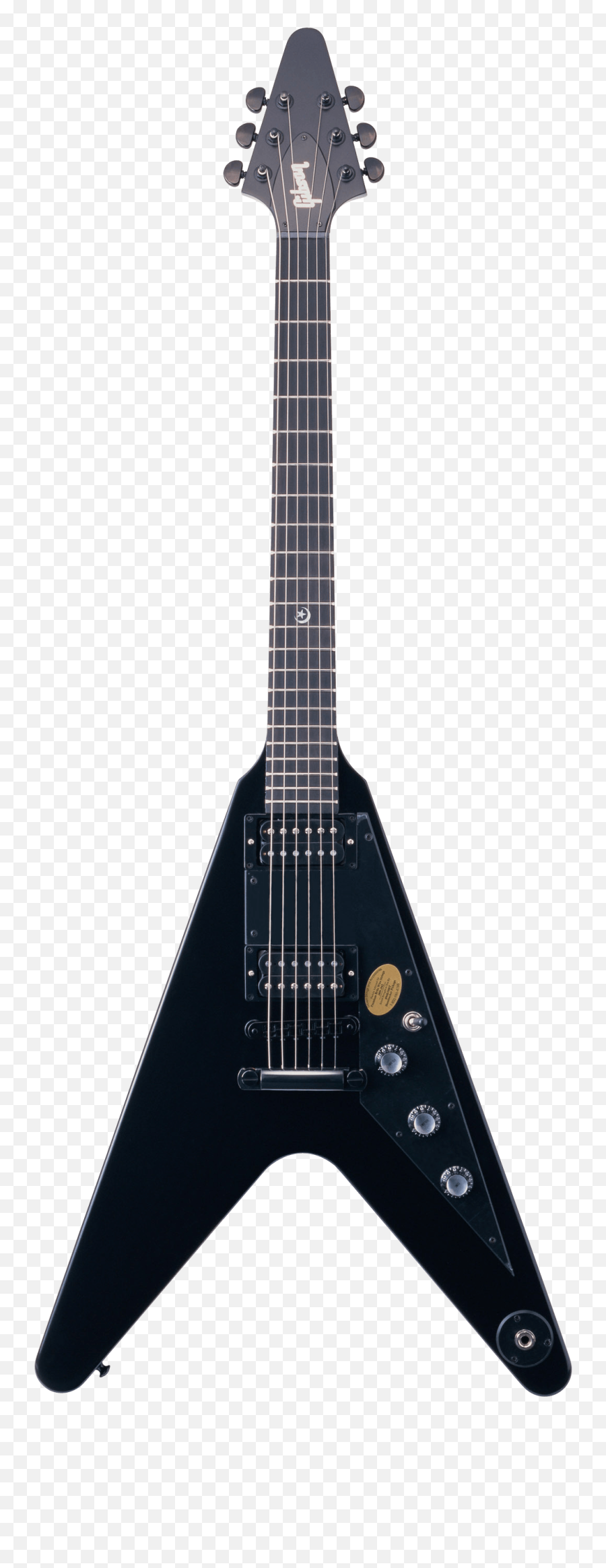 Gibson Metal Rock Guitar Transparent - Electric Guitar Black White Png Emoji,Guitar Transparent