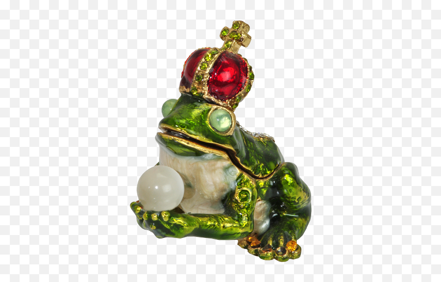 Prince Charming Keepsake Box - Frog Urn Emoji,Logo Prince Charming