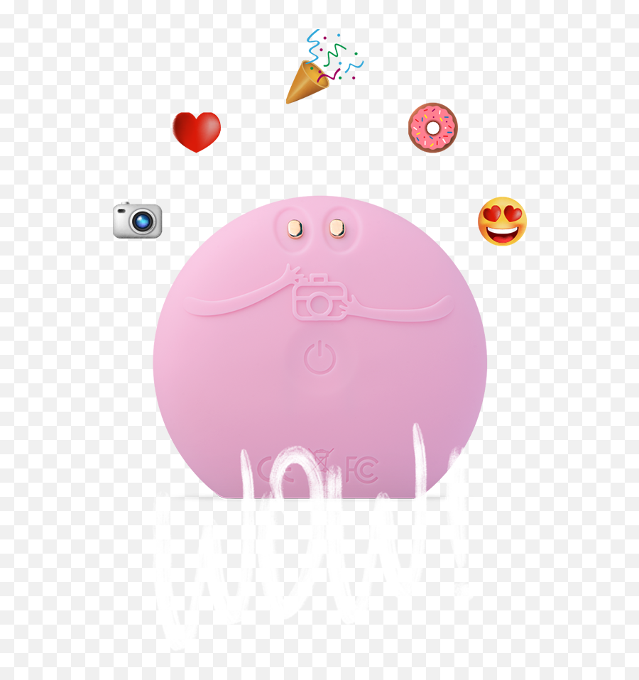 Foreo Luna Fofo Smart Cleansing Massager U0026 Skin Analyzer - Foreo Fofo Emoji,Pink App Store Logo