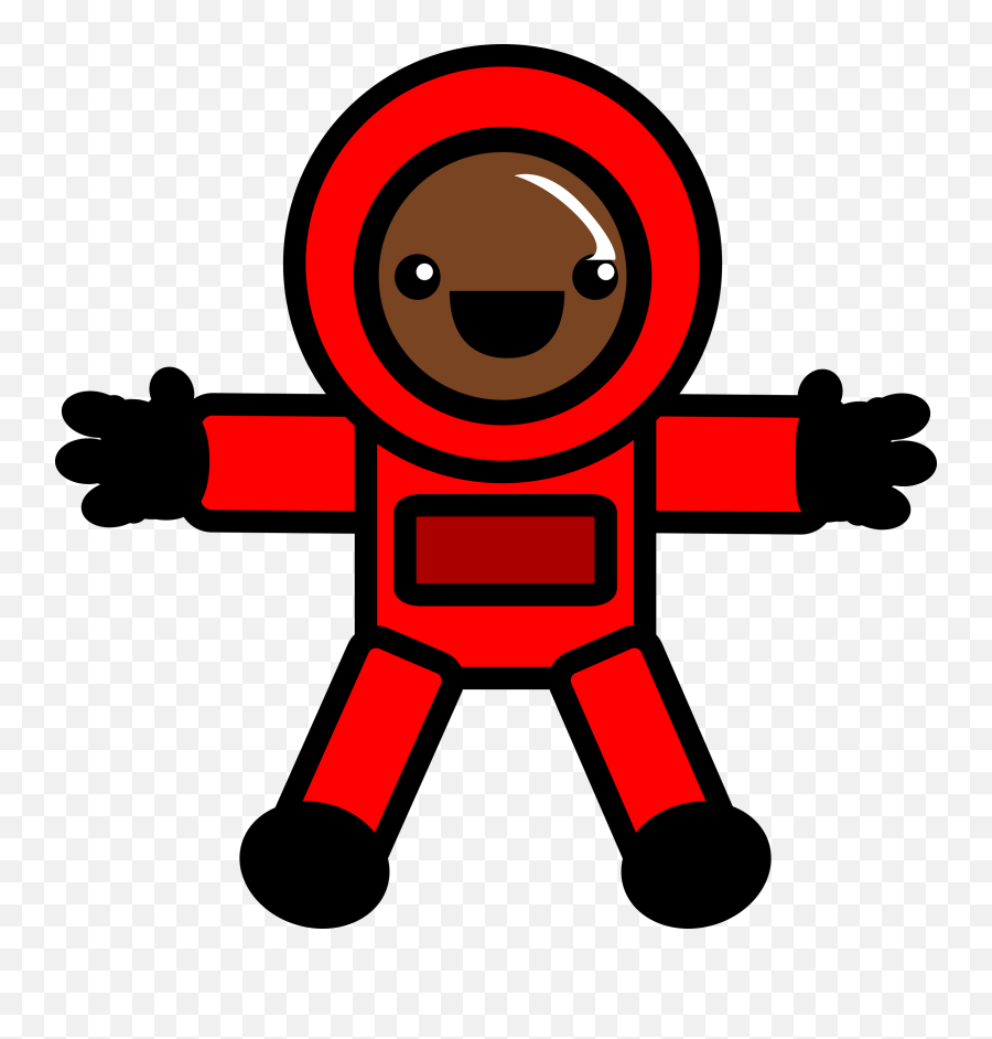 Robot Vector Graphics Clipart Dominio - Spacesuit Clip Art Emoji,Astronaut Clipart