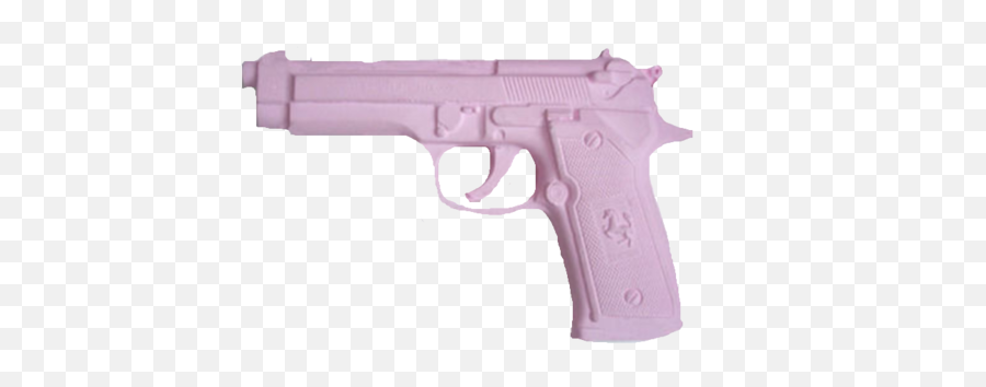 Pink Gun - Solid Emoji,Gun Png