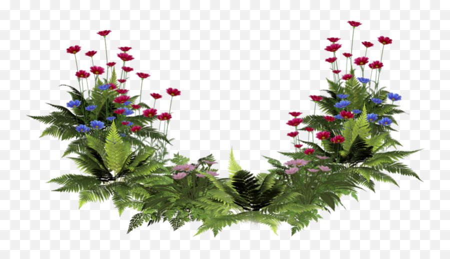 Flower Plant Png Clipart - Colorful Plants Png File Emoji,Plants Png