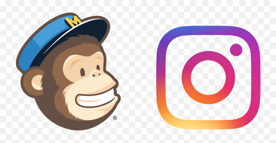 Mail Chimp Logo Clipart - Cartoon Instagram Logo Png Hd Emoji,Mailchimp Logo