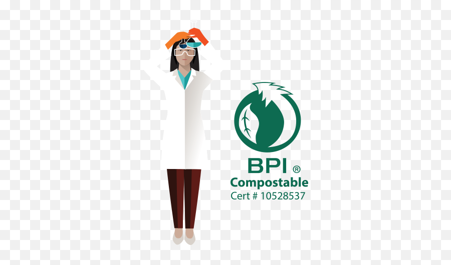 Coffee Pods Certified As 100 - Bpi Compostable Logo Vector Emoji,Biodegradable Logo